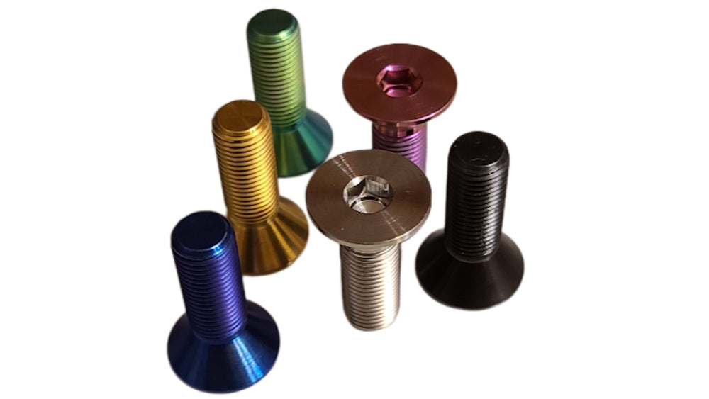 Diabolic Ultra-Lite Titanium Spindle Bolts (3/8" & GDH)