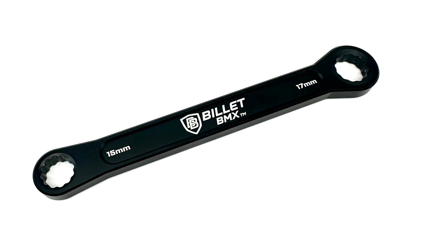 Billet BMX Deez Nuts Axle Nut Wrench 15mm & 17mm
