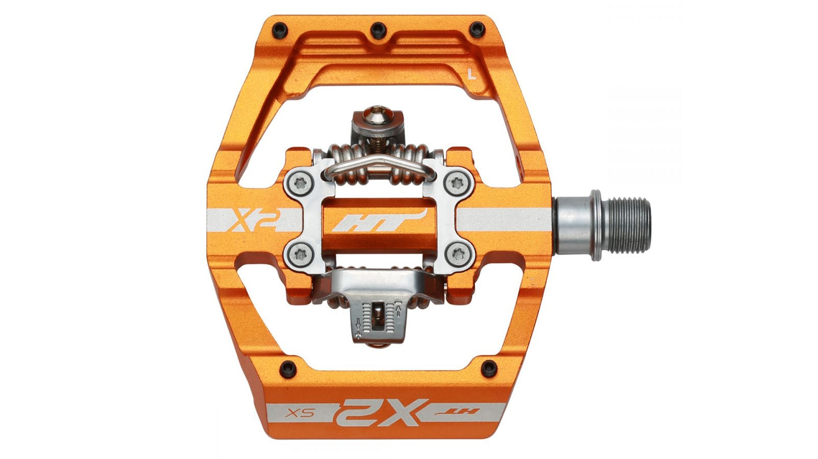 HT X2-SX Clipless Pedals Orange