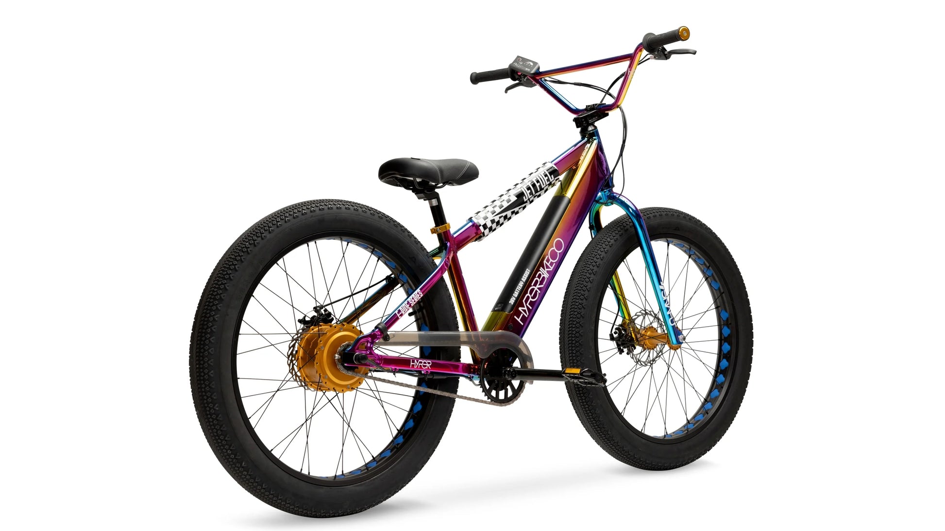 bmx gas powered bicycle Hyper Bicycles Jet Fuel 26 inch 36v Electric Fat Tire E-Bike for Adults, Pedal-Assist, 250w Motor The new 26in Hyper Jet Fuel E Motorized Bicycles
