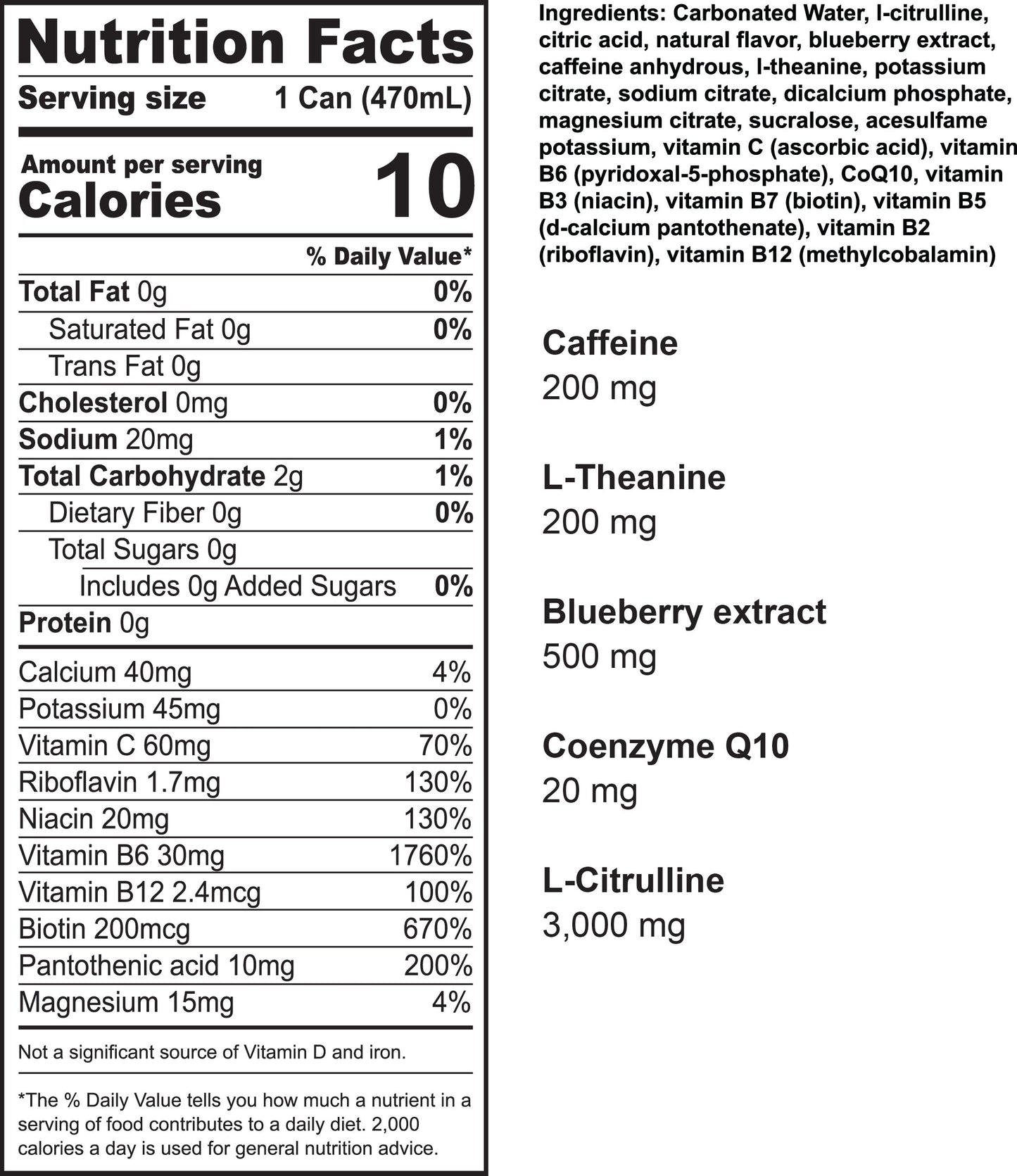 The Energy Drink™ Pineapple Splash 12-Pack