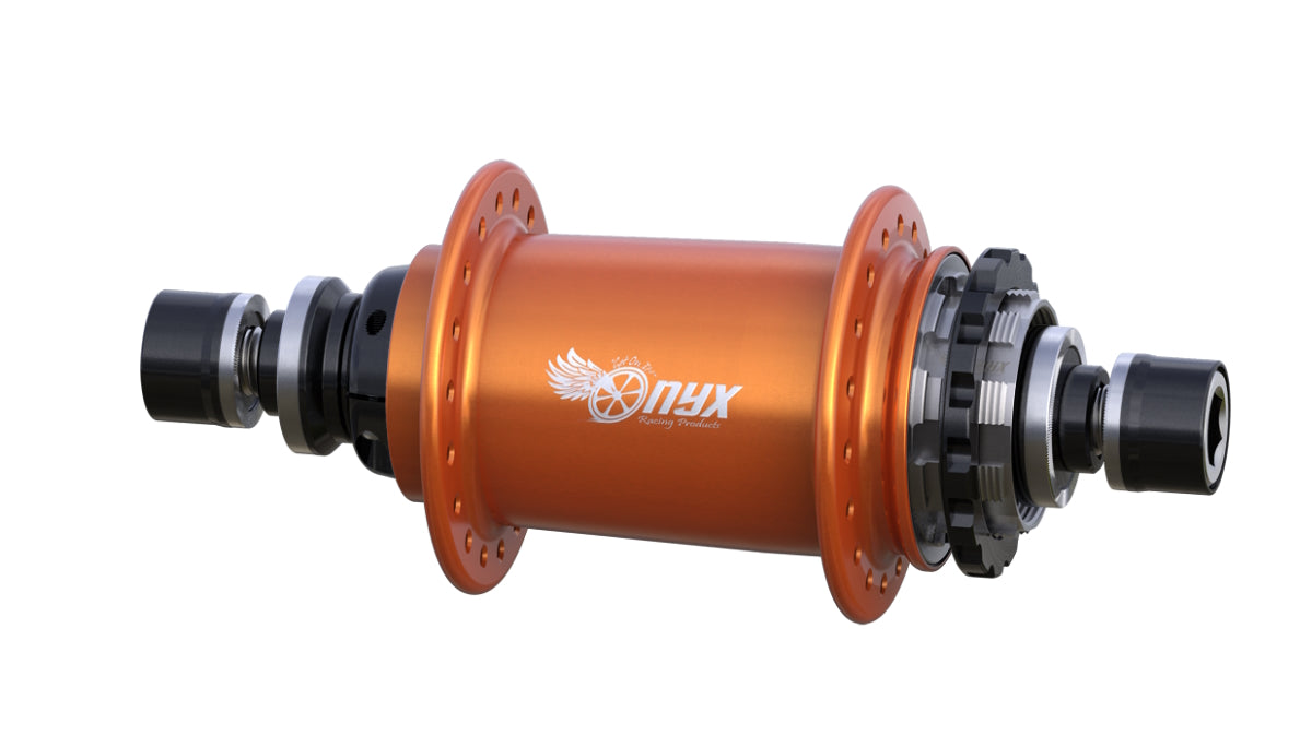 Onyx BMX Pro 15mm HG/10mm Bolt on Rear Race Hub (28H & 36H)