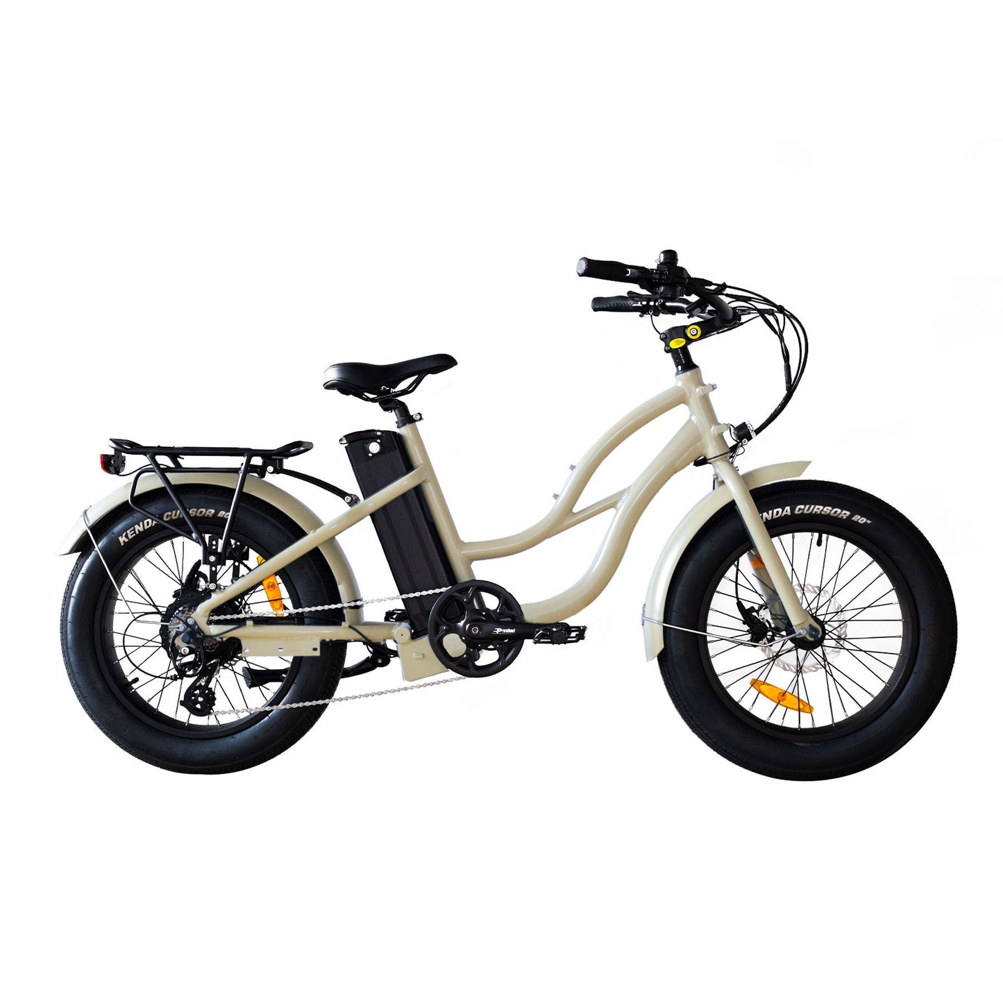 Coastal Cruiser Step Thru Mini 20x4 - 52v Beach Cruiser E-Bike