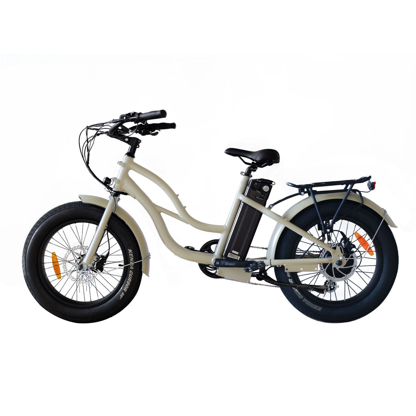 Coastal Cruiser Step Thru Mini 20x4 - 52v Beach Cruiser E-Bike