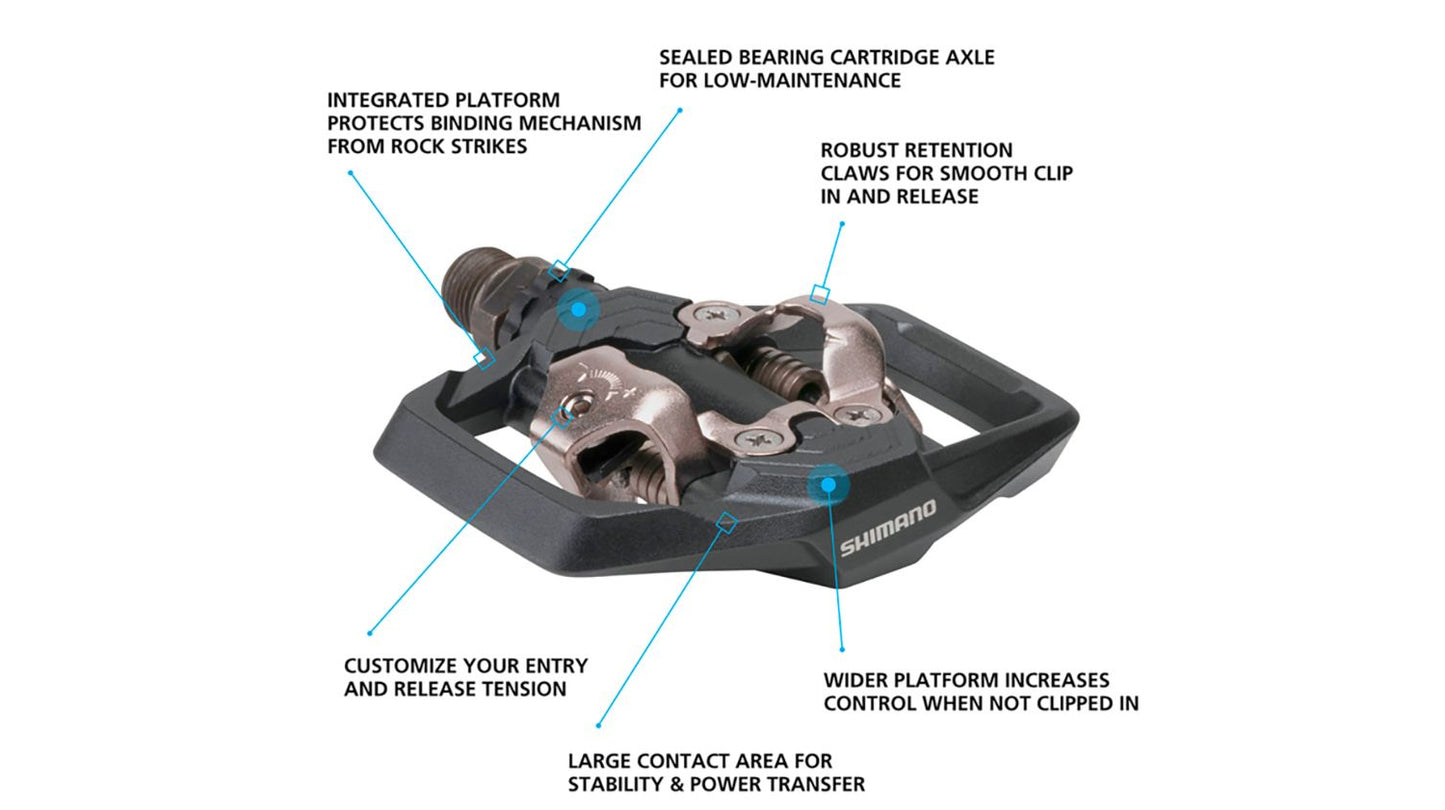 Shimano PD-ME700 SPD Clipless Race Pedals