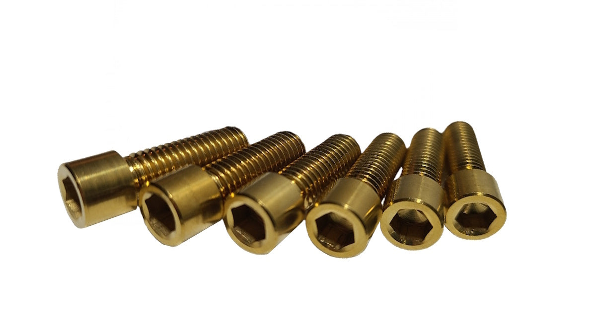 Society V2 Titanium Stem Bolts - Metric (Small Head)