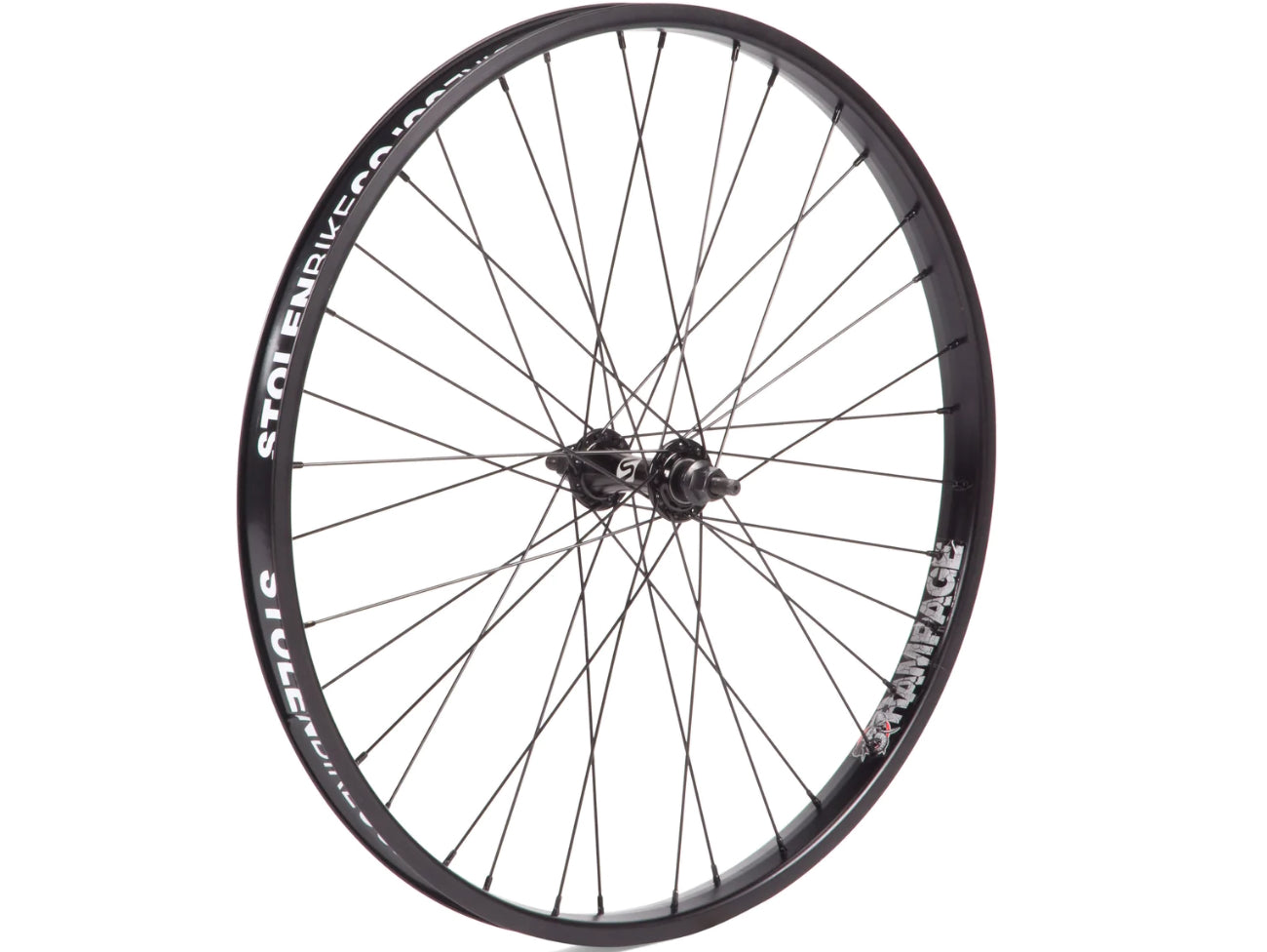 Stolen Rampage Front & Rear Cassette Wheel 24"