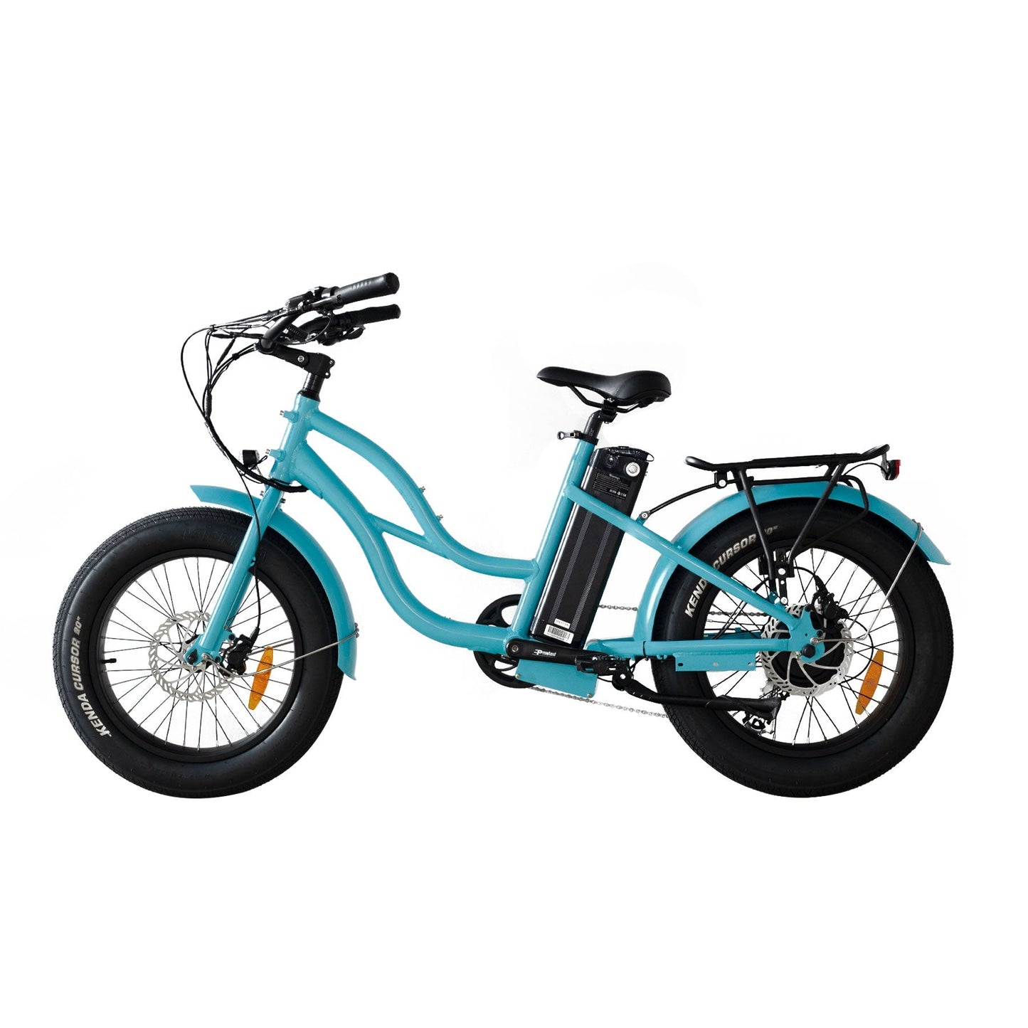 Coastal Cruiser Step Thru Mini 20x4 - 52v Beach Cruiser E-Bike