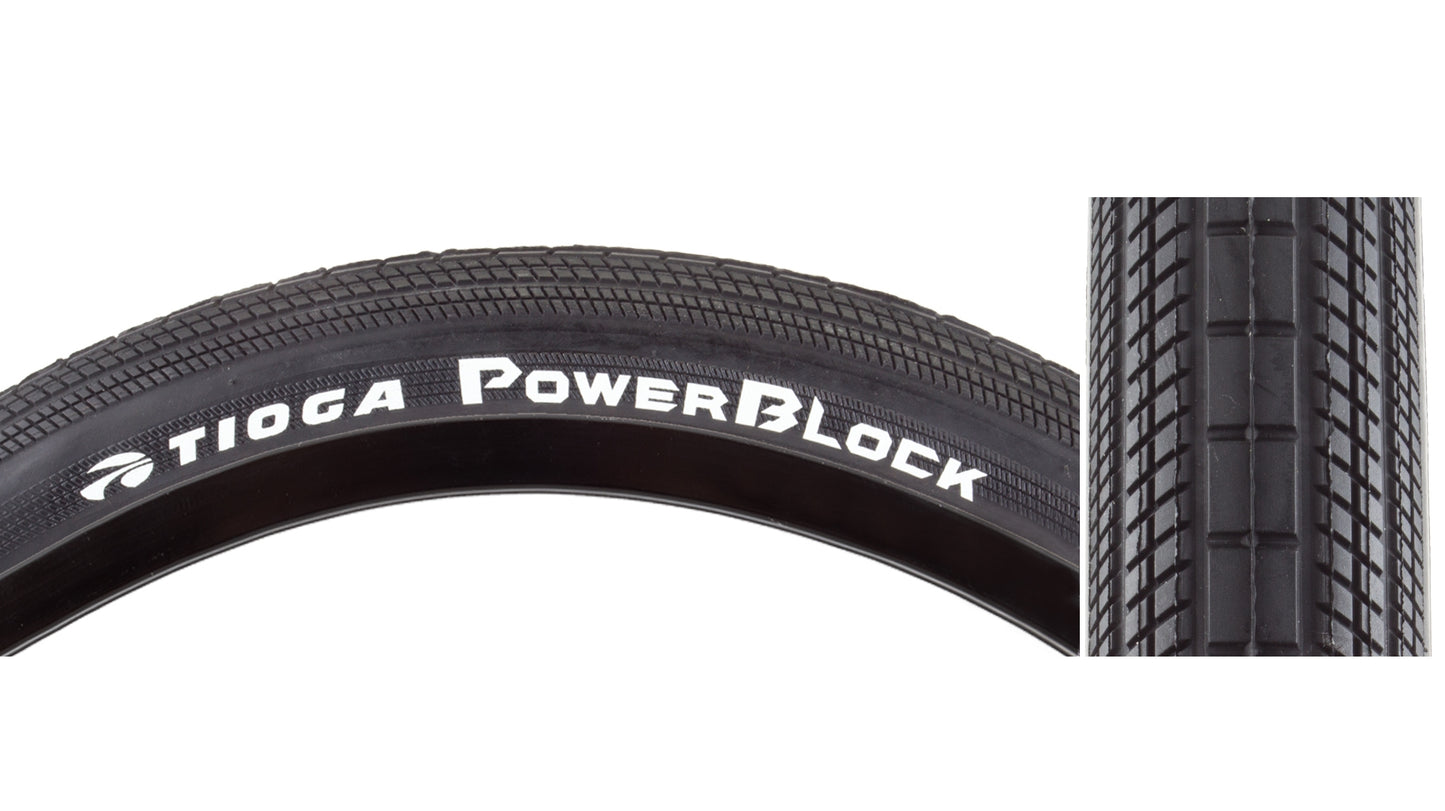 Tioga Power Block Tires - 24" & 26"