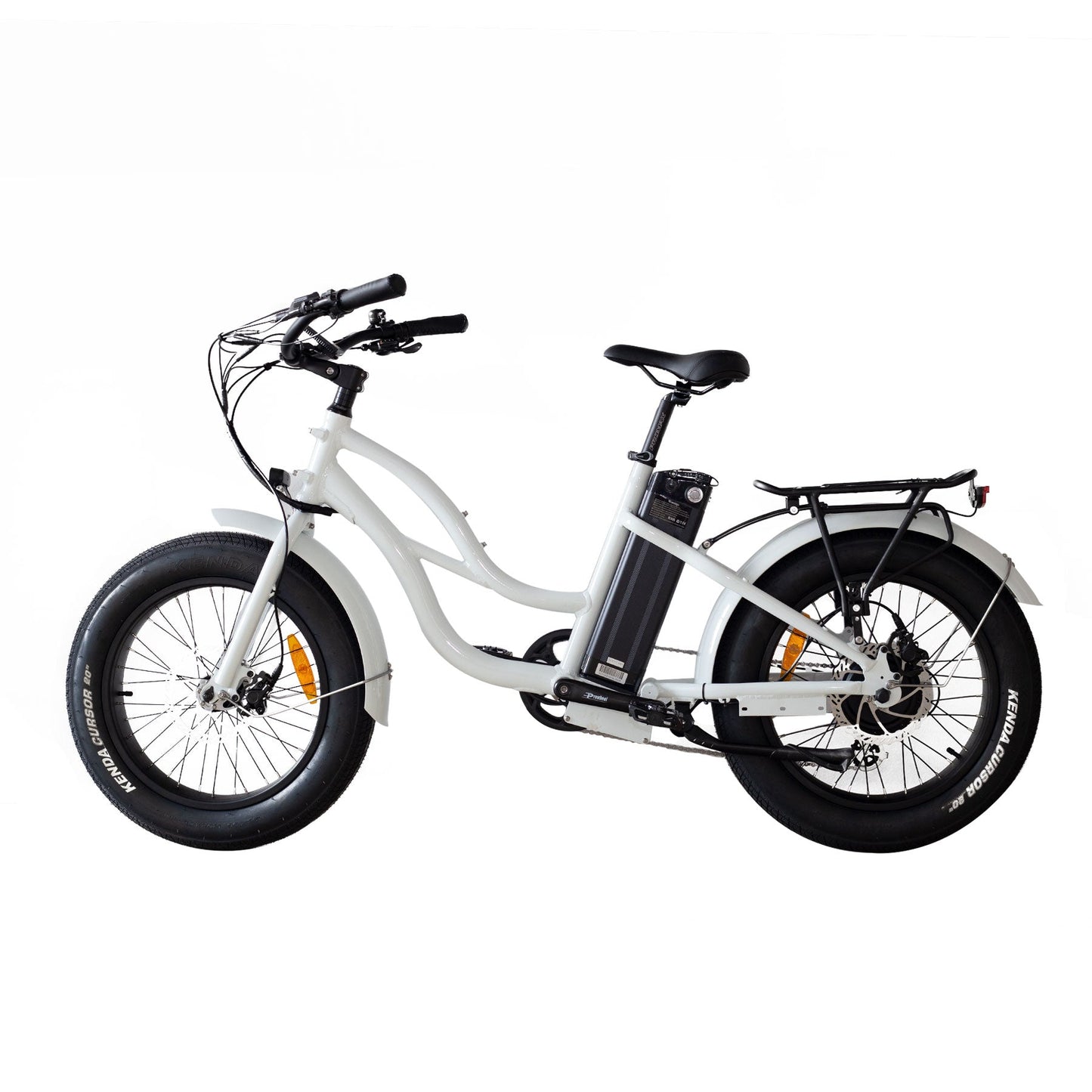 Coastal Cruiser Step Thru Mini 20x4 - 52v Beach Cruiser E-Bike