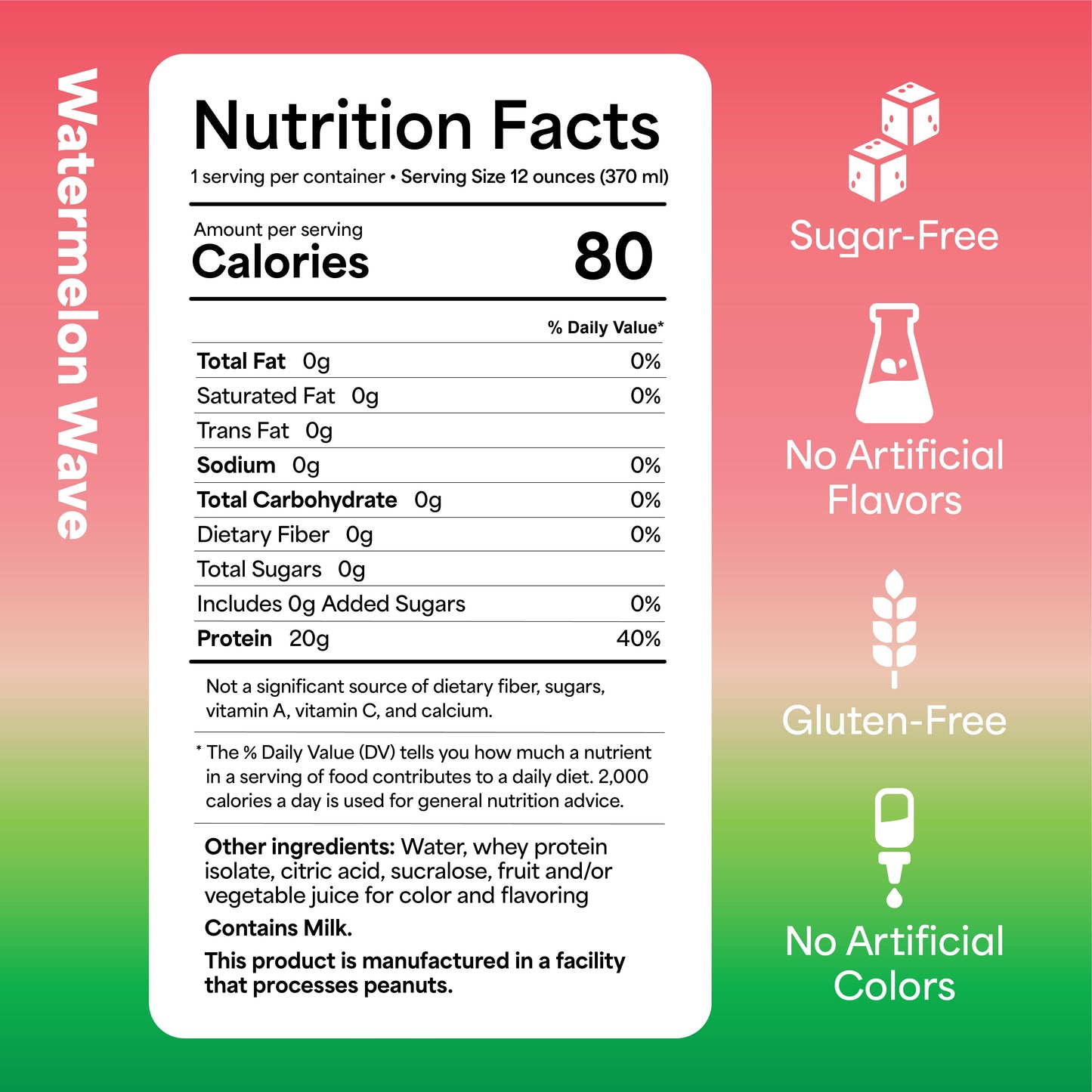 Vertical Protein Water Variety Pack - 12 Pack