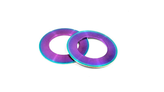 Diabolic Titanium 10mm & 14mm Washers