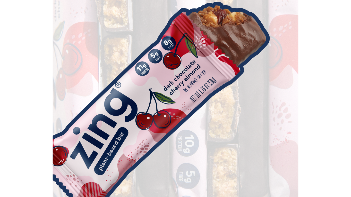 Zing Dark Chocolate Cherry Nutrition Bars