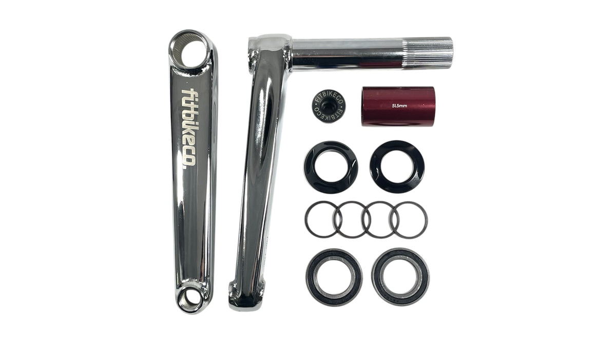 Fit Indent Boss-Less 2-Piece Cranks