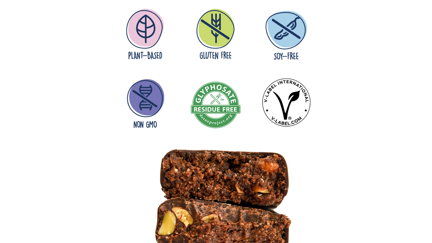 Zing Dark Chocolate Mint Nutrition Bars