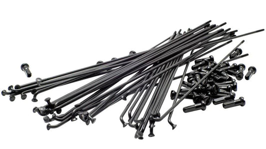Stolen Rampage Spokes & Brass Nipples - 10 Pack
