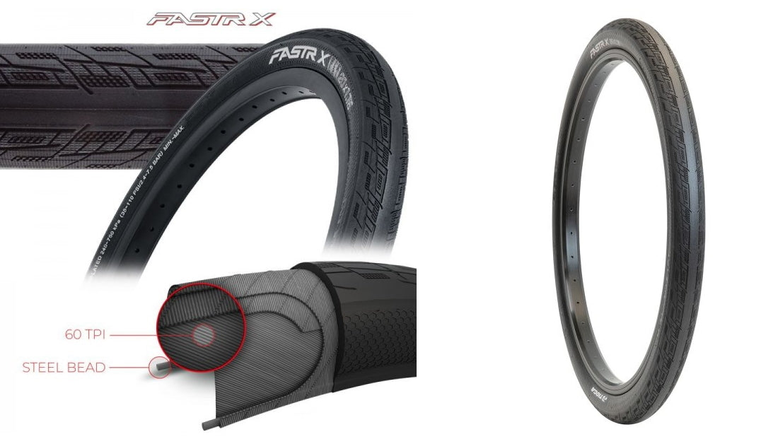 Tioga FASTR-X Tires (Wire Bead)